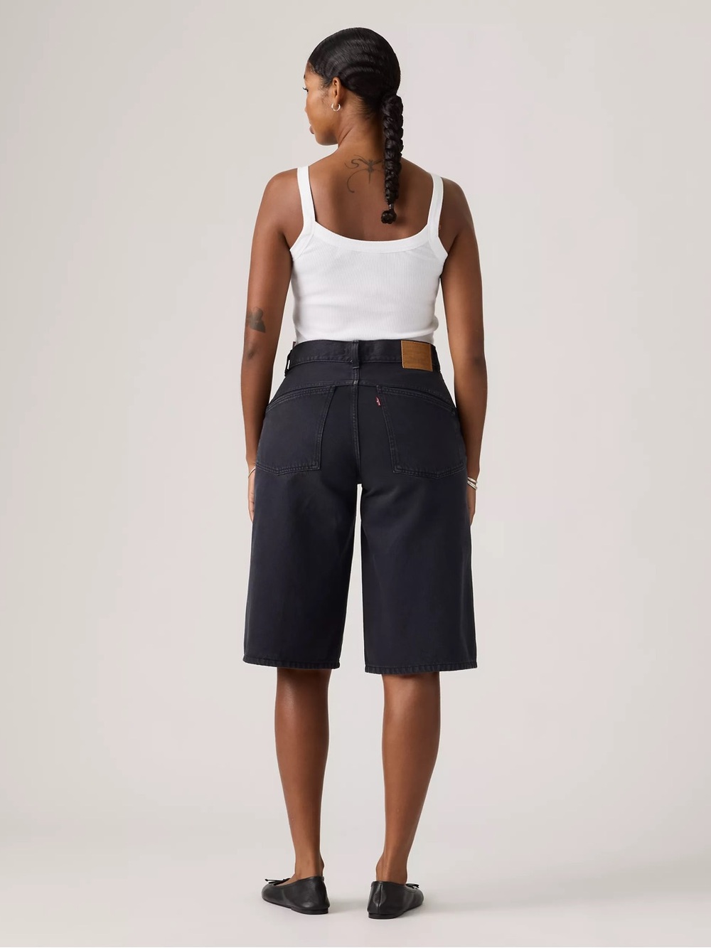 Levi's Black Extra Baggy Jorts - Picture 2 of 9